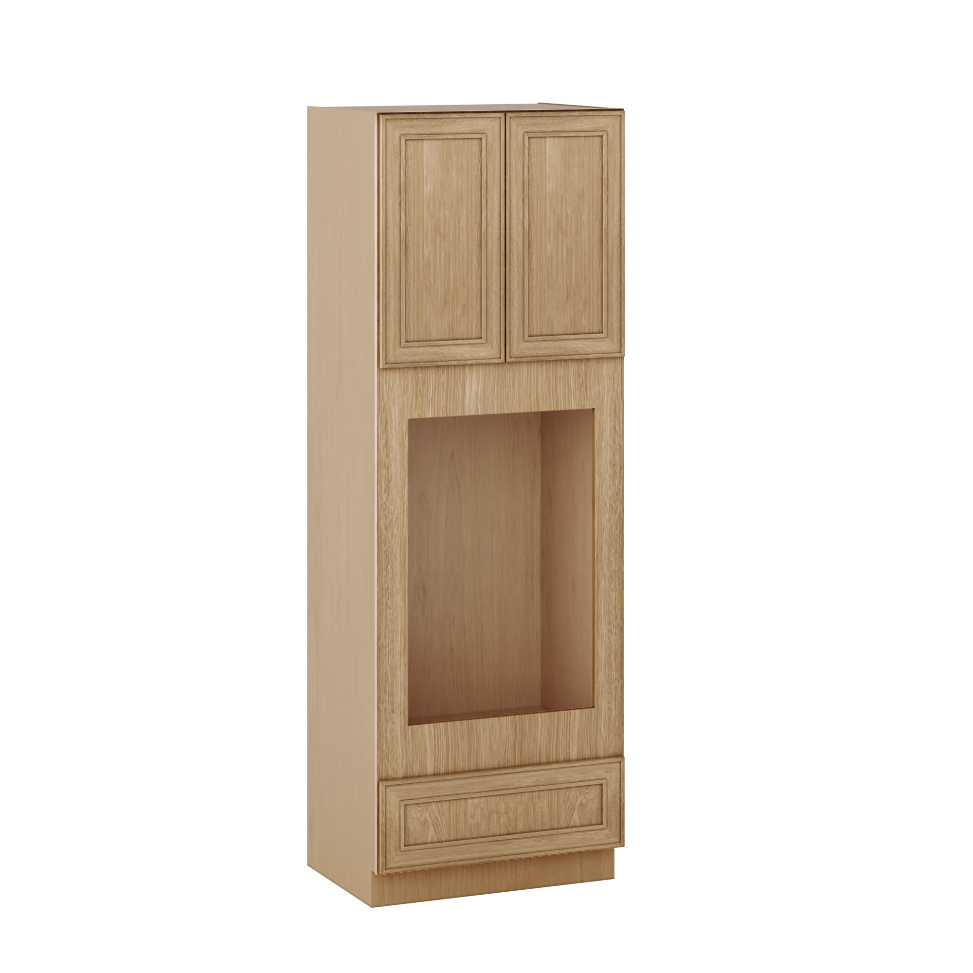Wall Oven 30" & 33" Wide Elegant Oak Shaker 1-1/4" Overlay Cabinet - Image 11