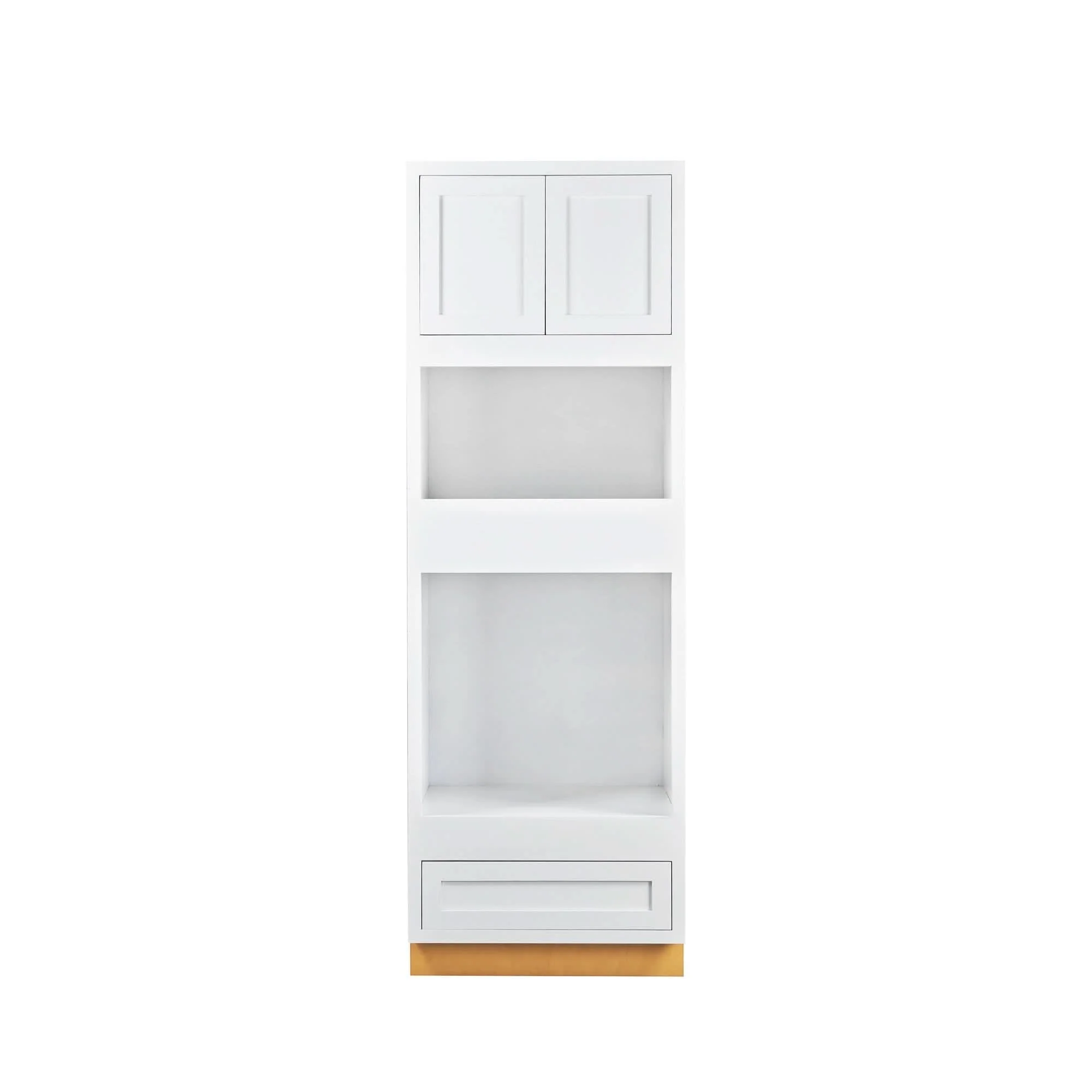 Wall Oven Tuscan Gray Inset Shaker Cabinet 33" Wide - Custom Order Only - Image 4