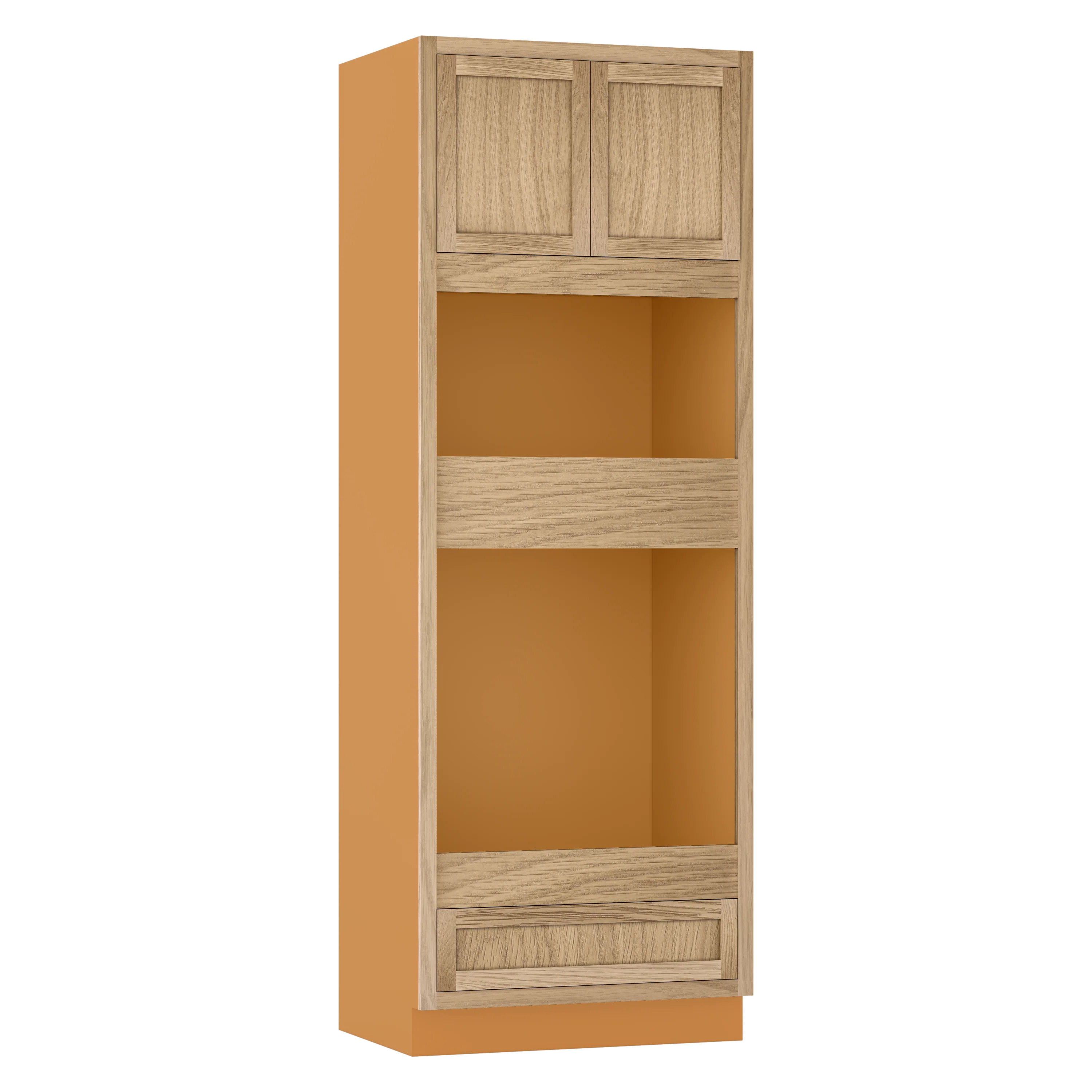 Wall Oven White Oak Inset Shaker Cabinet 31.5" & 33 Wide Wide - Image 3