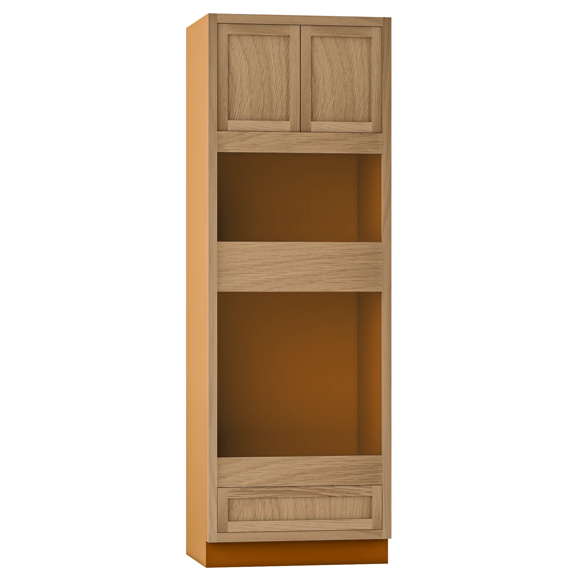Wall Oven White Oak Inset Shaker Cabinet 31.5" & 33 Wide Wide - Image 7