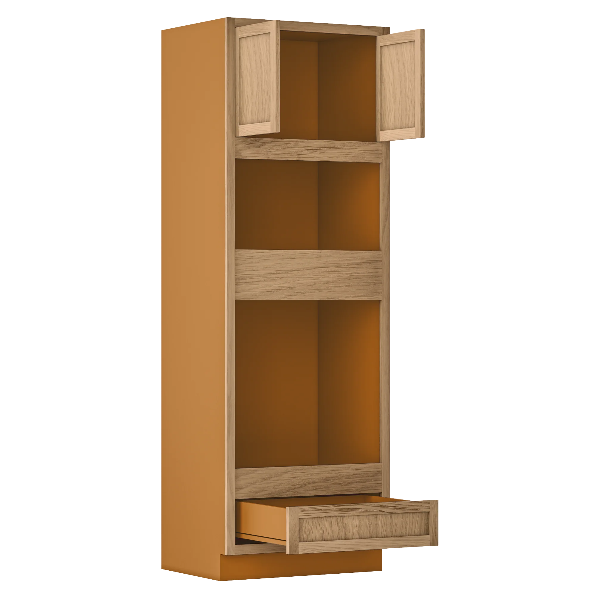 Wall Oven White Oak Inset Shaker Cabinet 31.5" & 33 Wide Wide - Image 8