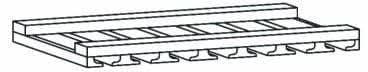 Wine Glass Holder 29 Newport White Double Shaker Shelf 1-1/4" Overlay