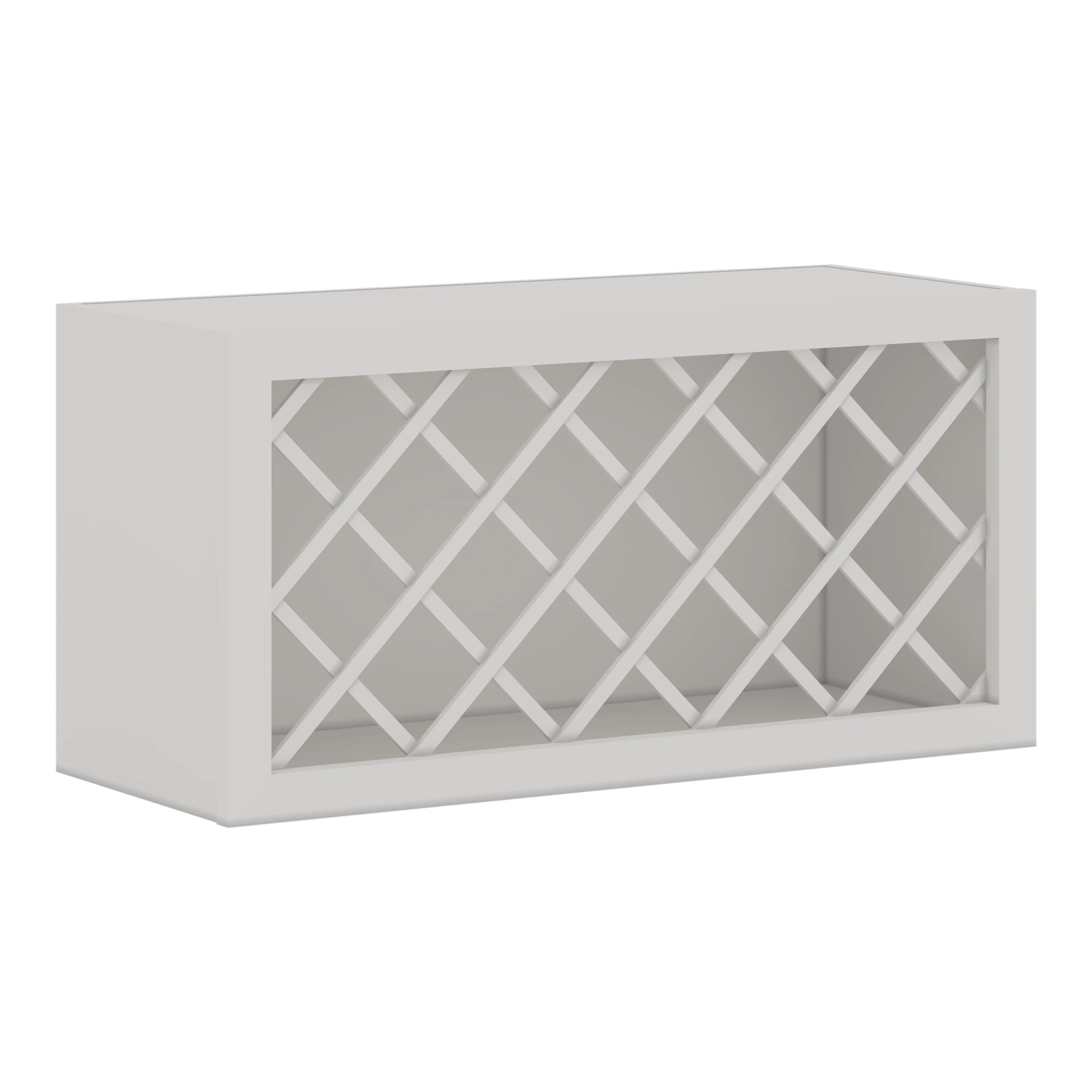 Wine Rack 27LGDS Laguna Gray Double Shaker Cabinet