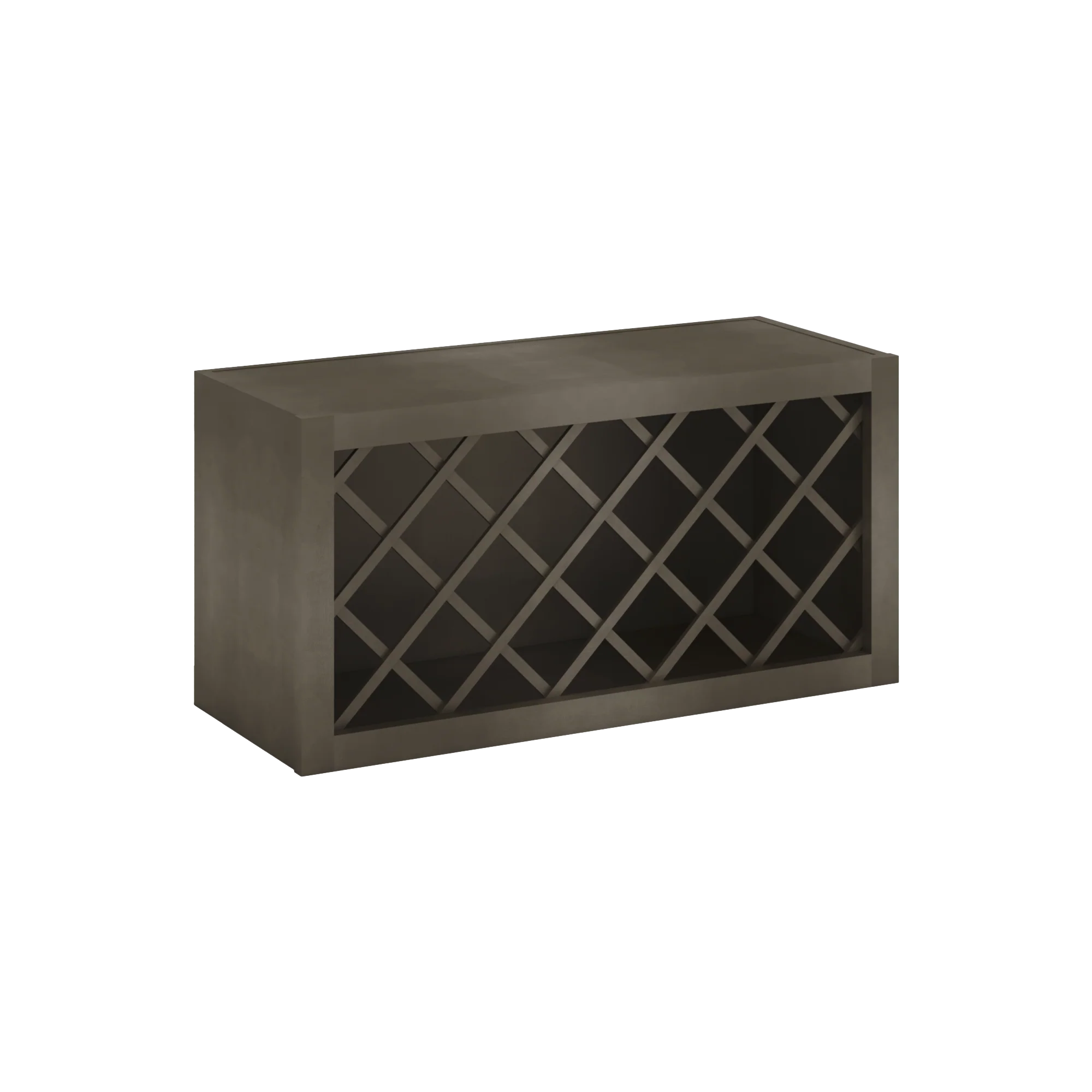 Wine Rack Huntington Cinder Double Shaker Cabinet